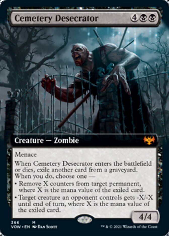 Cemetery Desecrator (Extended) [Innistrad: Crimson Vow] | Exor Games Bridgewater