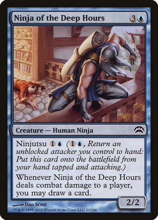 Ninja of the Deep Hours [Planechase 2012] | Exor Games Bridgewater