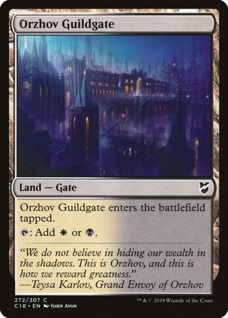Orzhov Guildgate [Commander 2018] | Exor Games Bridgewater