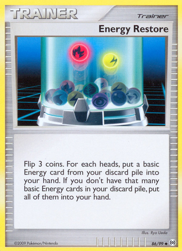 Energy Restore (86/99) [Platinum: Arceus] | Exor Games Bridgewater