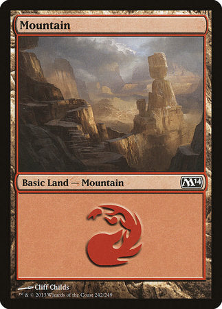 Mountain (242) [Magic 2014] | Exor Games Bridgewater