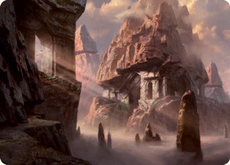 Mountain (277) Art Card [Dungeons & Dragons: Adventures in the Forgotten Realms Art Series] | Exor Games Bridgewater