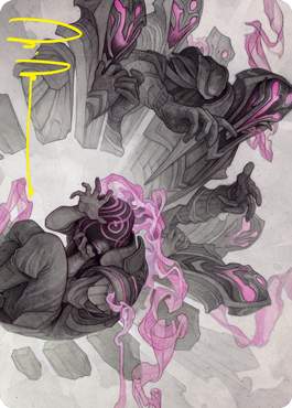 Rise of Extus Art Card (Gold-Stamped Signature) [Strixhaven: School of Mages Art Series] | Exor Games Bridgewater
