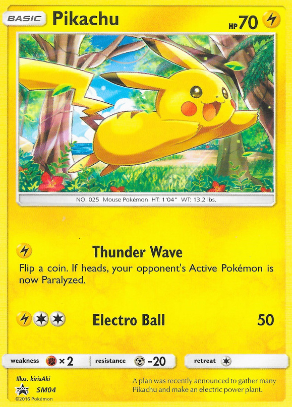 Pikachu (SM04) [Sun & Moon: Black Star Promos] | Exor Games Bridgewater