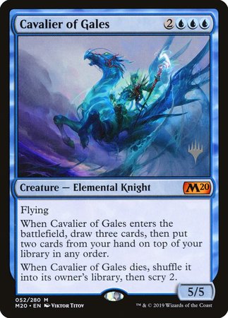 Cavalier of Gales [Core Set 2020 Promos] | Exor Games Bridgewater