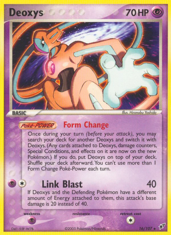 Deoxys (16/107) [EX: Deoxys] | Exor Games Bridgewater