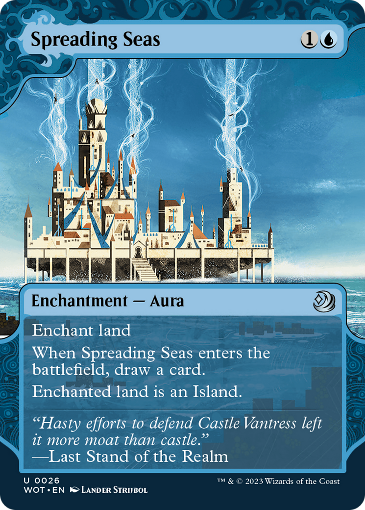 Spreading Seas [Wilds of Eldraine: Enchanting Tales] | Exor Games Bridgewater