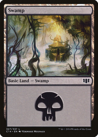 Swamp (327) [Commander 2014] | Exor Games Bridgewater