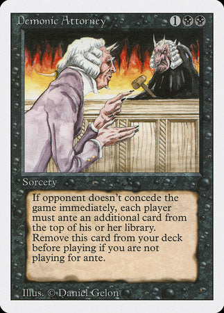 Demonic Attorney [Revised Edition] | Exor Games Bridgewater
