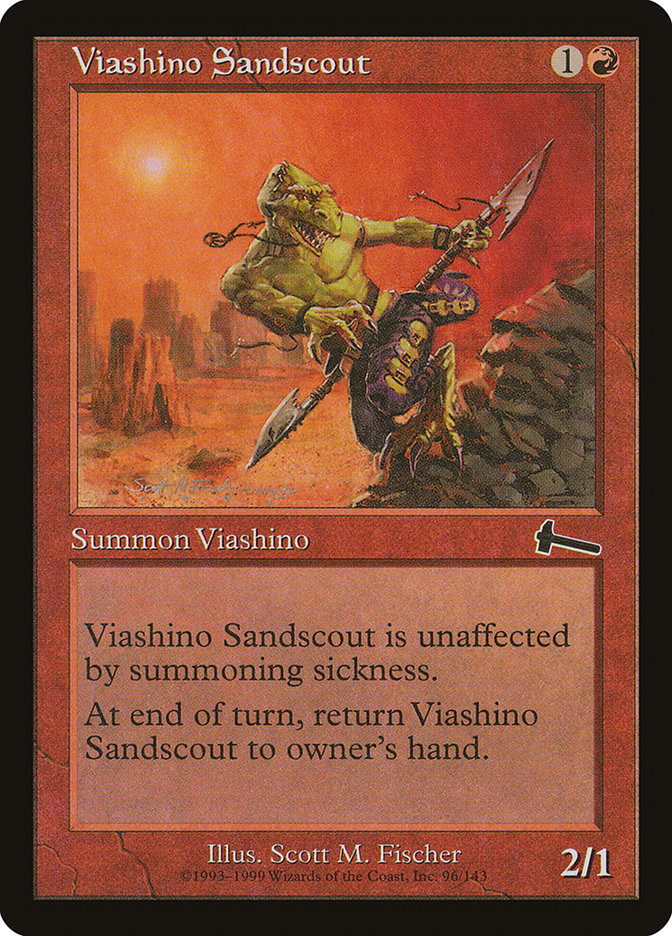 Viashino Sandscout [Urza's Legacy] | Exor Games Bridgewater