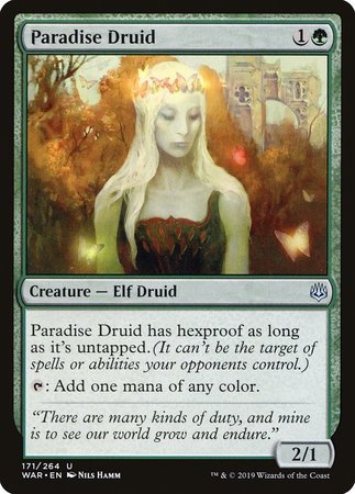 Paradise Druid [War of the Spark] | Exor Games Bridgewater