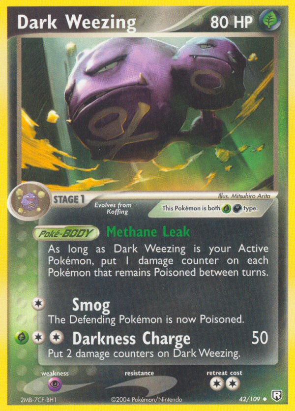 Dark Weezing (42/109) [EX: Team Rocket Returns] | Exor Games Bridgewater