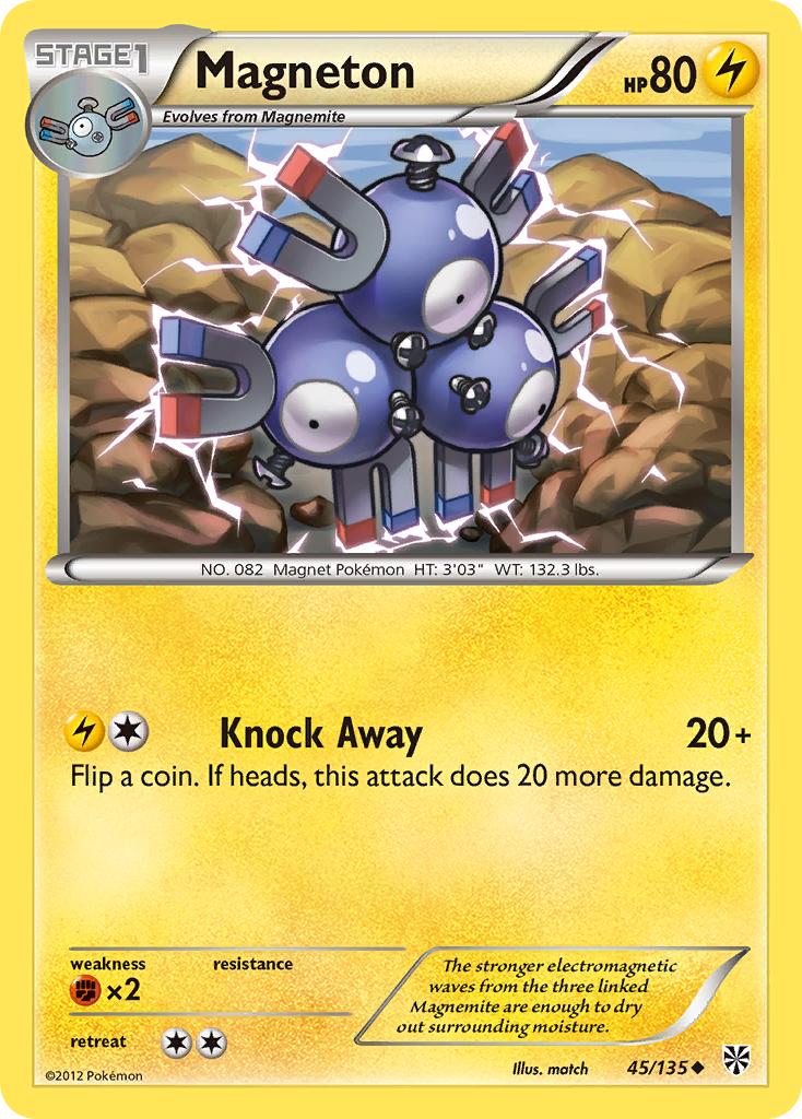 Magneton (45/135) [Black & White: Plasma Storm] | Exor Games Bridgewater