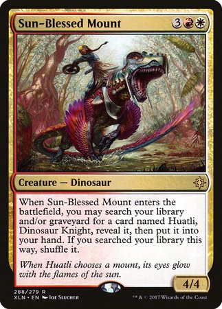 Sun-Blessed Mount [Ixalan] | Exor Games Bridgewater