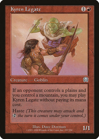 Kyren Legate [Mercadian Masques] | Exor Games Bridgewater