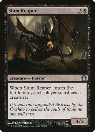 Slum Reaper [Return to Ravnica] | Exor Games Bridgewater