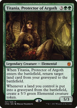 Titania, Protector of Argoth [Commander Anthology] | Exor Games Bridgewater