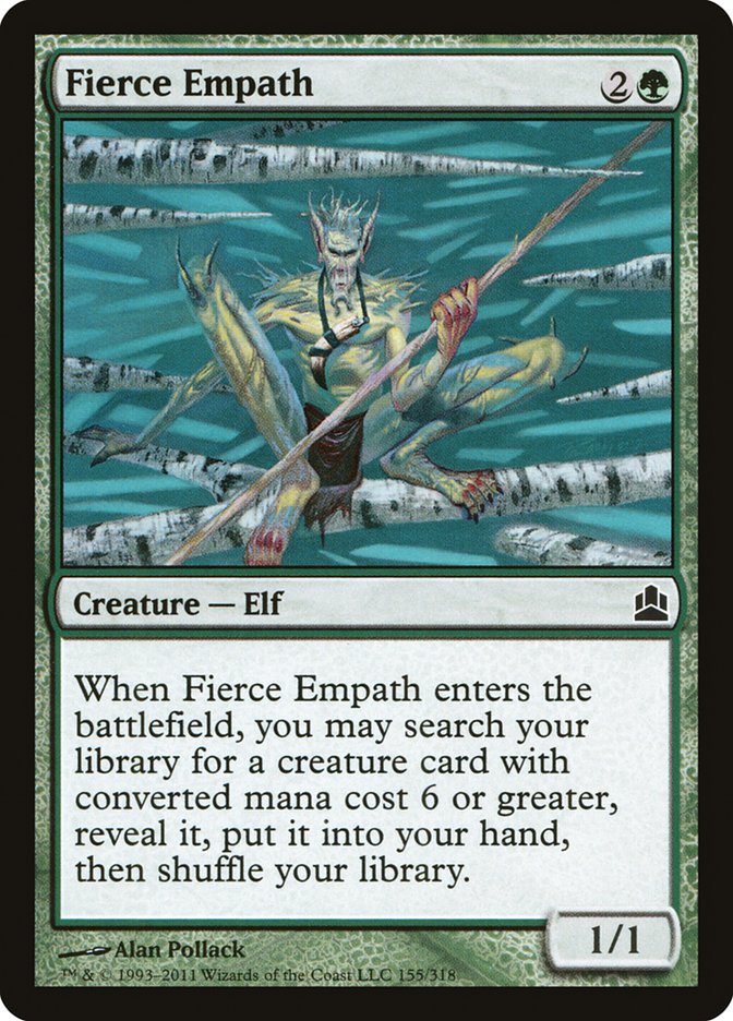 Fierce Empath [Commander 2011] | Exor Games Bridgewater