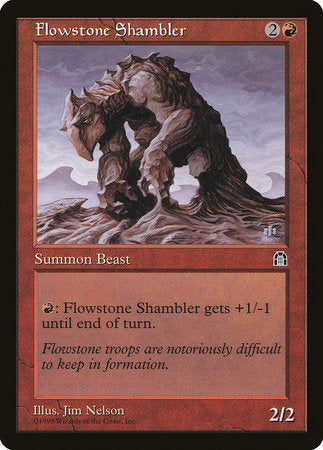 Flowstone Shambler [Stronghold] | Exor Games Bridgewater