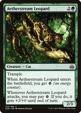 Aetherstream Leopard [Aether Revolt] | Exor Games Bridgewater