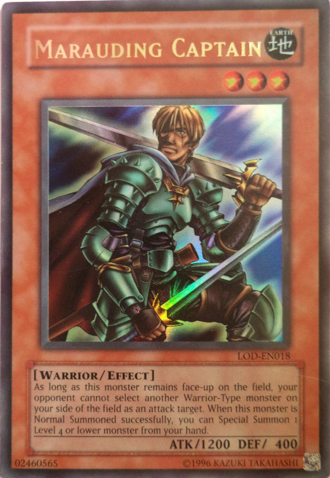 Marauding Captain [LOD-EN018] Ultra Rare | Exor Games Bridgewater