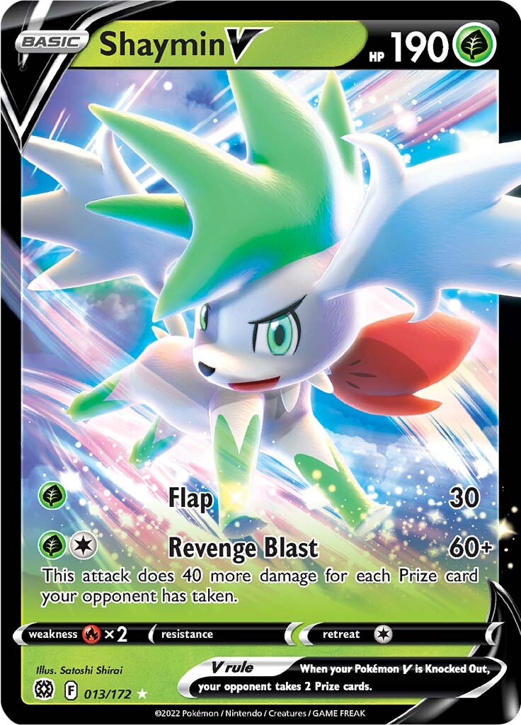 Shaymin V (013/172) [Sword & Shield: Brilliant Stars] | Exor Games Bridgewater