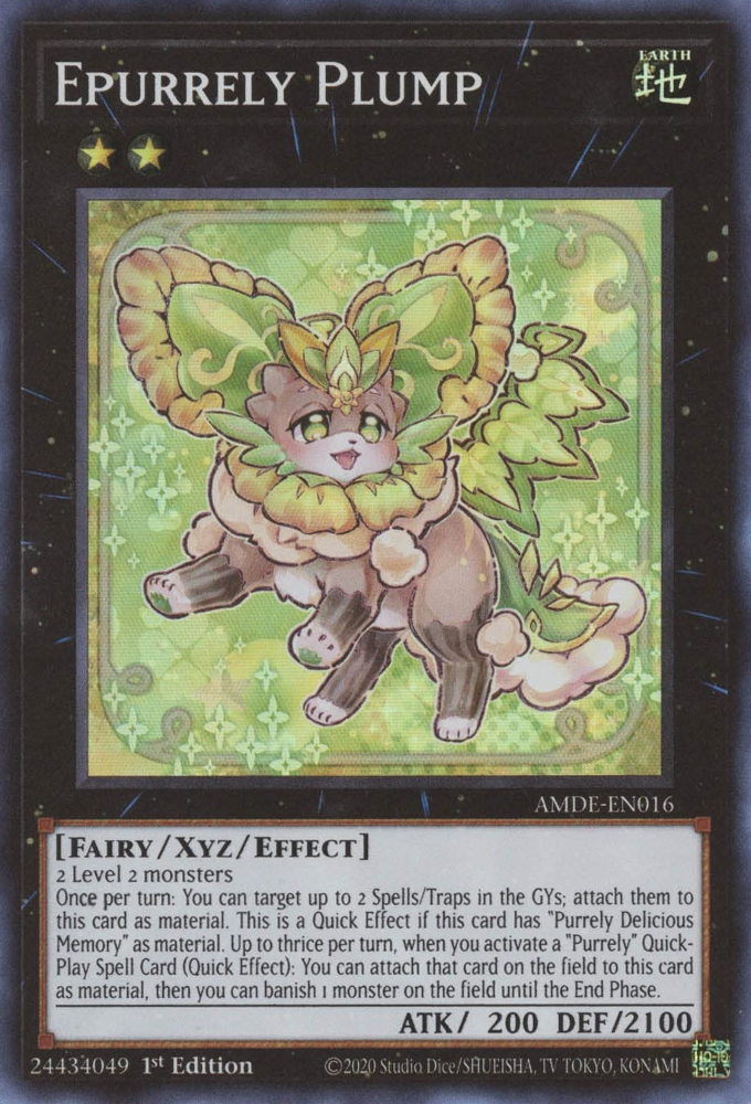 Epurrely Plump [AMDE-EN016] Super Rare | Exor Games Bridgewater