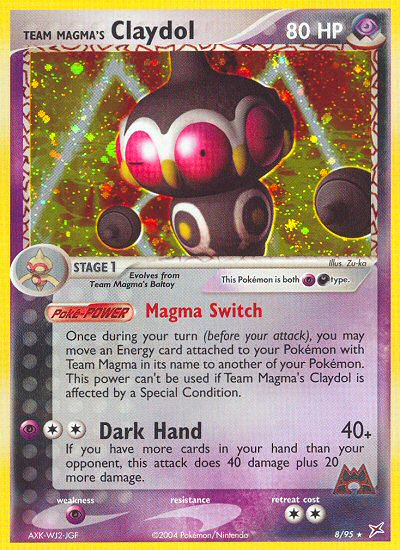 Team Magma's Claydol (8/95) [EX: Team Magma vs Team Aqua] | Exor Games Bridgewater