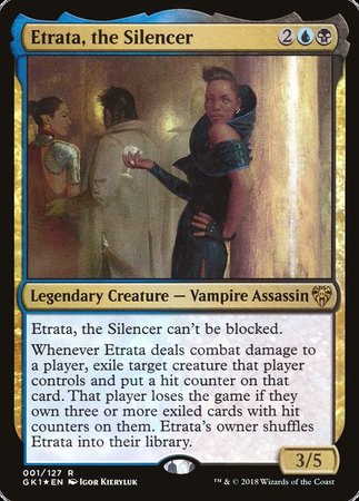 Etrata, the Silencer [GRN Guild Kit] | Exor Games Bridgewater