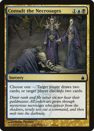 Consult the Necrosages [Ravnica: City of Guilds] | Exor Games Bridgewater