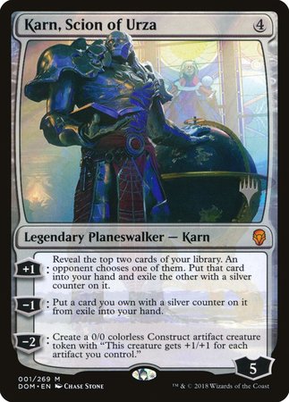 Karn, Scion of Urza [Dominaria Promos] | Exor Games Bridgewater