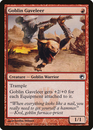 Goblin Gaveleer [Scars of Mirrodin] | Exor Games Bridgewater