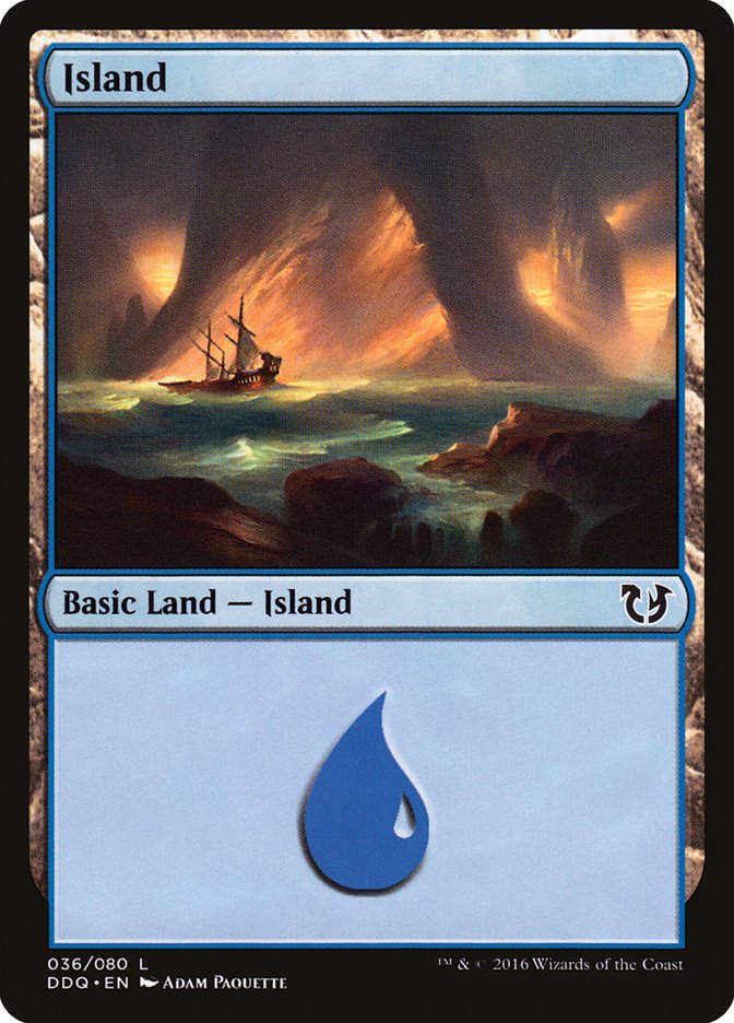 Island (36) [Duel Decks: Blessed vs. Cursed] | Exor Games Bridgewater