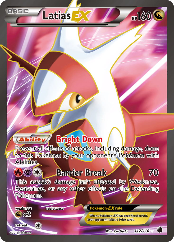 Latias EX (112/116) [Black & White: Plasma Freeze] | Exor Games Bridgewater