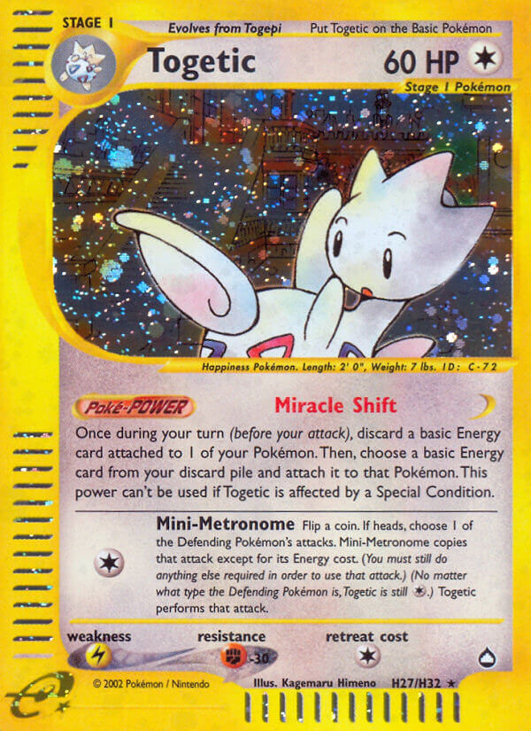 Togetic (H27/H32) [Aquapolis] | Exor Games Bridgewater