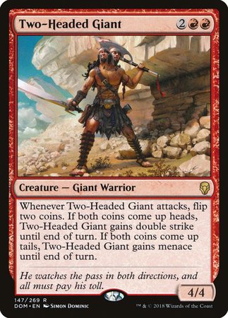 Two-Headed Giant [Dominaria] | Exor Games Bridgewater