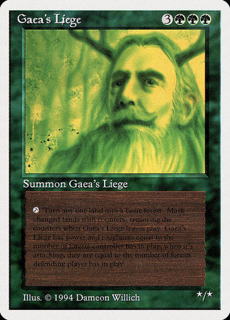 Gaea's Liege [Summer Magic / Edgar] | Exor Games Bridgewater