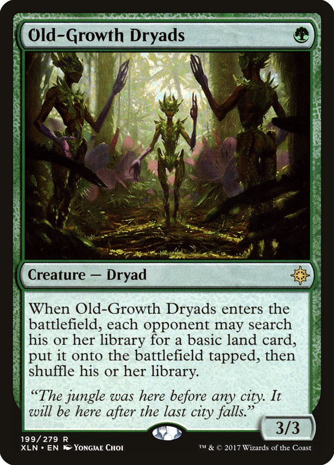 Old-Growth Dryads [Ixalan] | Exor Games Bridgewater