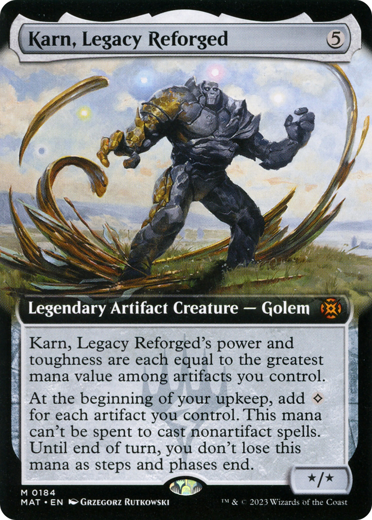 Karn, Legacy Reforged (Extended Art) [March of the Machine: The Aftermath] | Exor Games Bridgewater