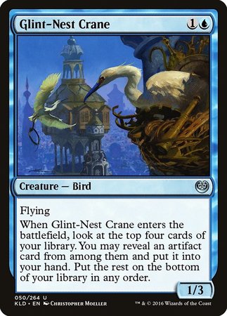 Glint-Nest Crane [Kaladesh] | Exor Games Bridgewater