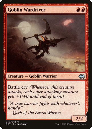 Goblin Wardriver [Duel Decks: Merfolk vs. Goblins] | Exor Games Bridgewater