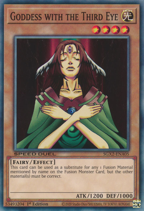 Goddess with the Third Eye [SGX2-ENA05] Common | Exor Games Bridgewater