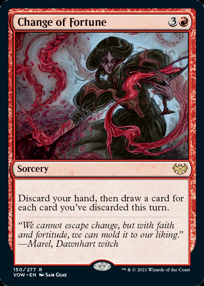 Change of Fortune [Innistrad: Crimson Vow] | Exor Games Bridgewater
