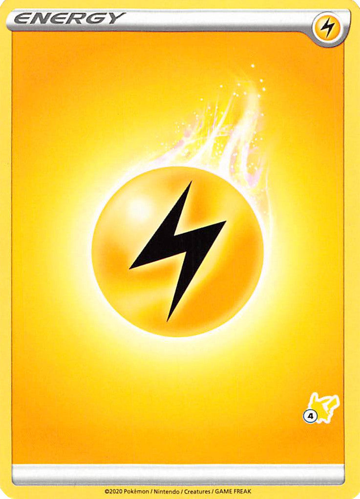 Lightning Energy (Pikachu Stamp #4) [Battle Academy 2022] | Exor Games Bridgewater