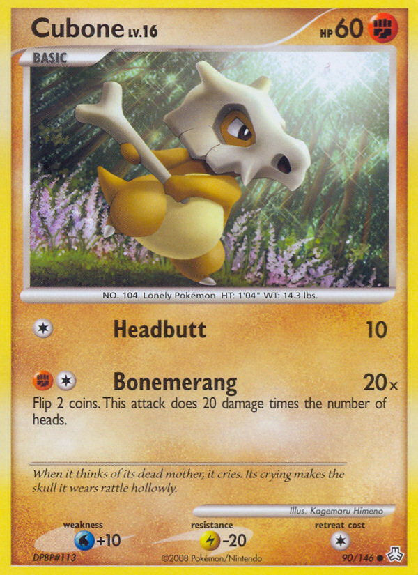 Cubone (90/146) [Diamond & Pearl: Legends Awakened] | Exor Games Bridgewater