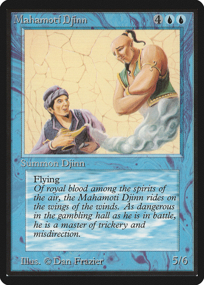 Mahamoti Djinn [Limited Edition Beta] | Exor Games Bridgewater