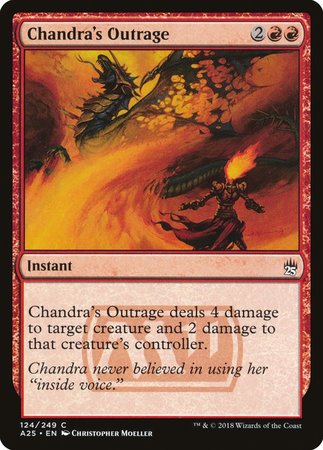 Chandra's Outrage [Masters 25] | Exor Games Bridgewater