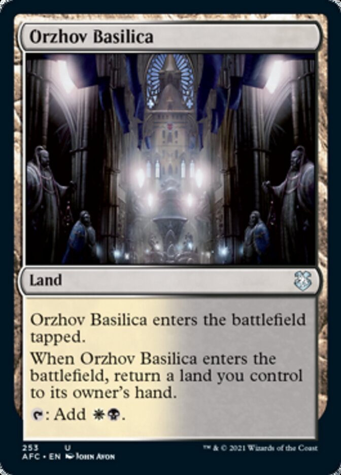Orzhov Basilica [Dungeons & Dragons: Adventures in the Forgotten Realms Commander] | Exor Games Bridgewater