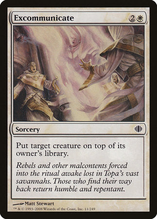 Excommunicate [Shards of Alara] | Exor Games Bridgewater