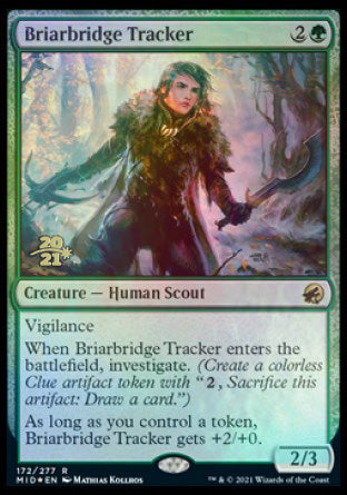 Briarbridge Tracker [Innistrad: Midnight Hunt Prerelease Promos] | Exor Games Bridgewater